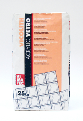 VICOLITH ACRYLIC VETRO white ����� ����������� ��������� �����